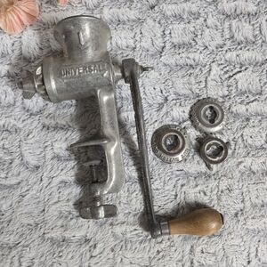 Vintage Universal Grinder L. F. & C. New Britain, CT for Meat Etc Cast Iron